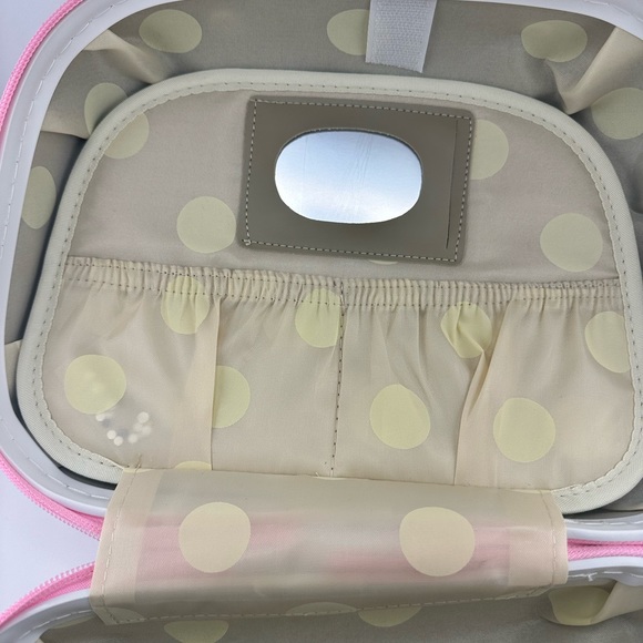 Bling ✨ Pink Hello Kitty Makeup Case- Hardshell Brand new - Picture 5 of 5